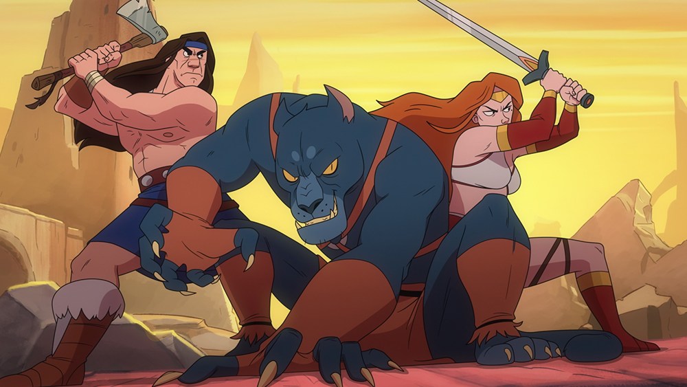 Retro-fans opgelet: De eerste beelden van de Golden Axe-serie beloven veel goeds