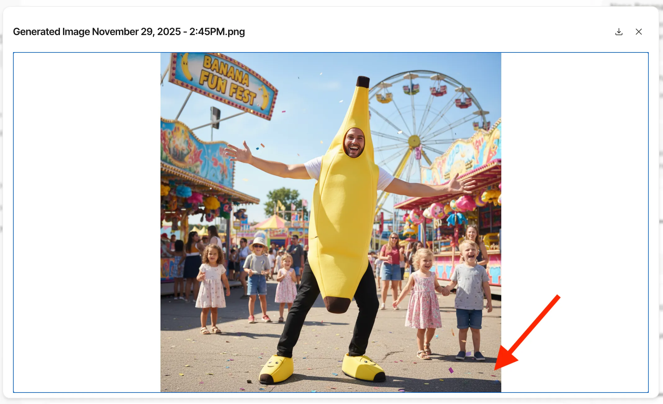 The watermark is gone